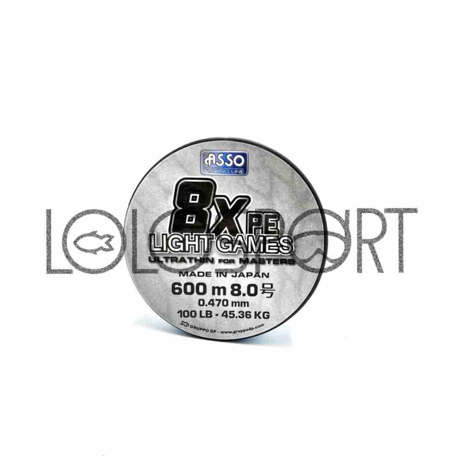 Trecciato Asso Light Game 8X - 600M