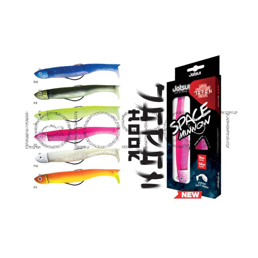 Jatsui SPACE MINNOW con testa piombata 8g 7cm