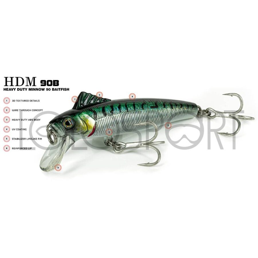 MOLIX HDM 90B (Heavy Duty Minnow 90 Baitfish)