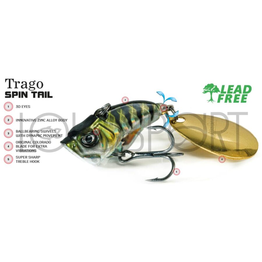 Molix Trago Spin Tail 10,5g