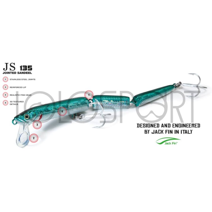 Molix Jointed Sandeel 135mm Sinking 15 gr