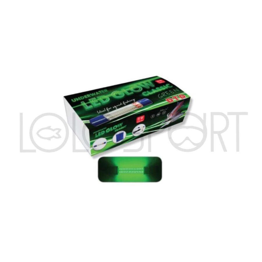 DTD Leggero Lead Glow Classic Lampada Barca Calamari Luce Verde