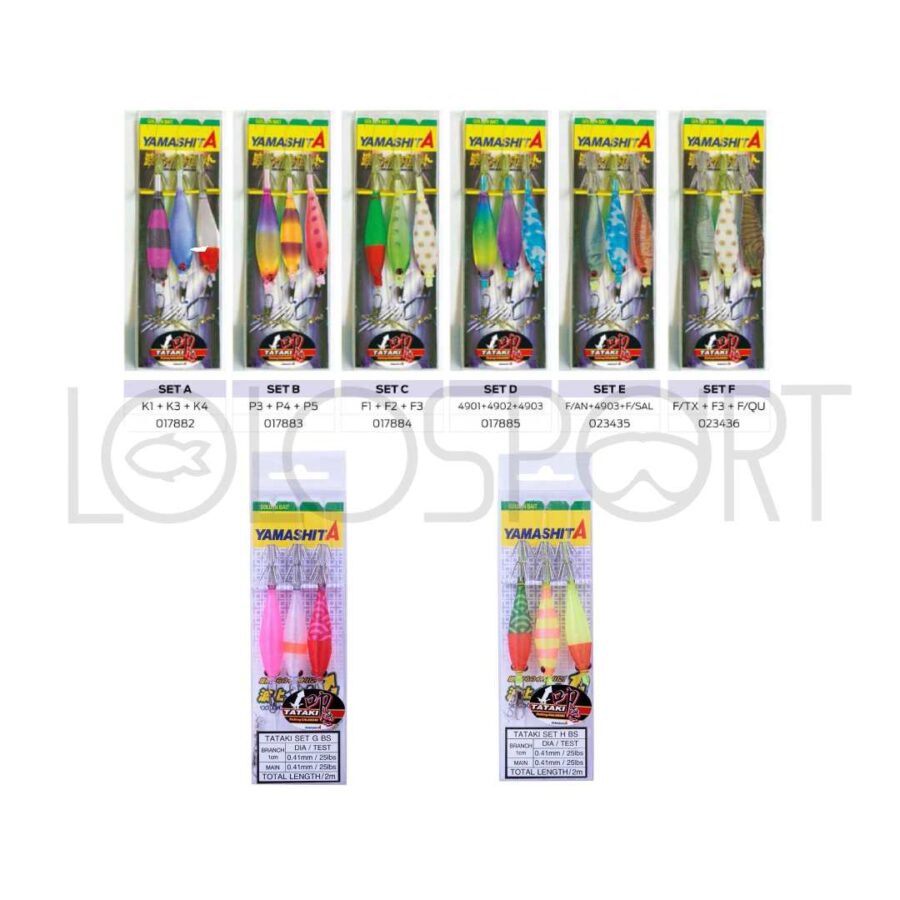 Montatura Set Completa calamari Tataki YAMASHITA Oppai