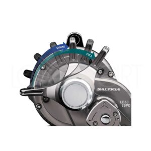 Alternative view of MULINELLO DAIWA SALTIGA LD 2 SPEED