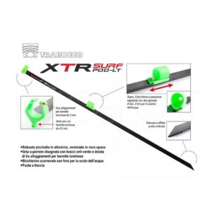 Alternative view of Trabucco Picchetto in Alluminio XTR Surf Sand Pod LT 150cm