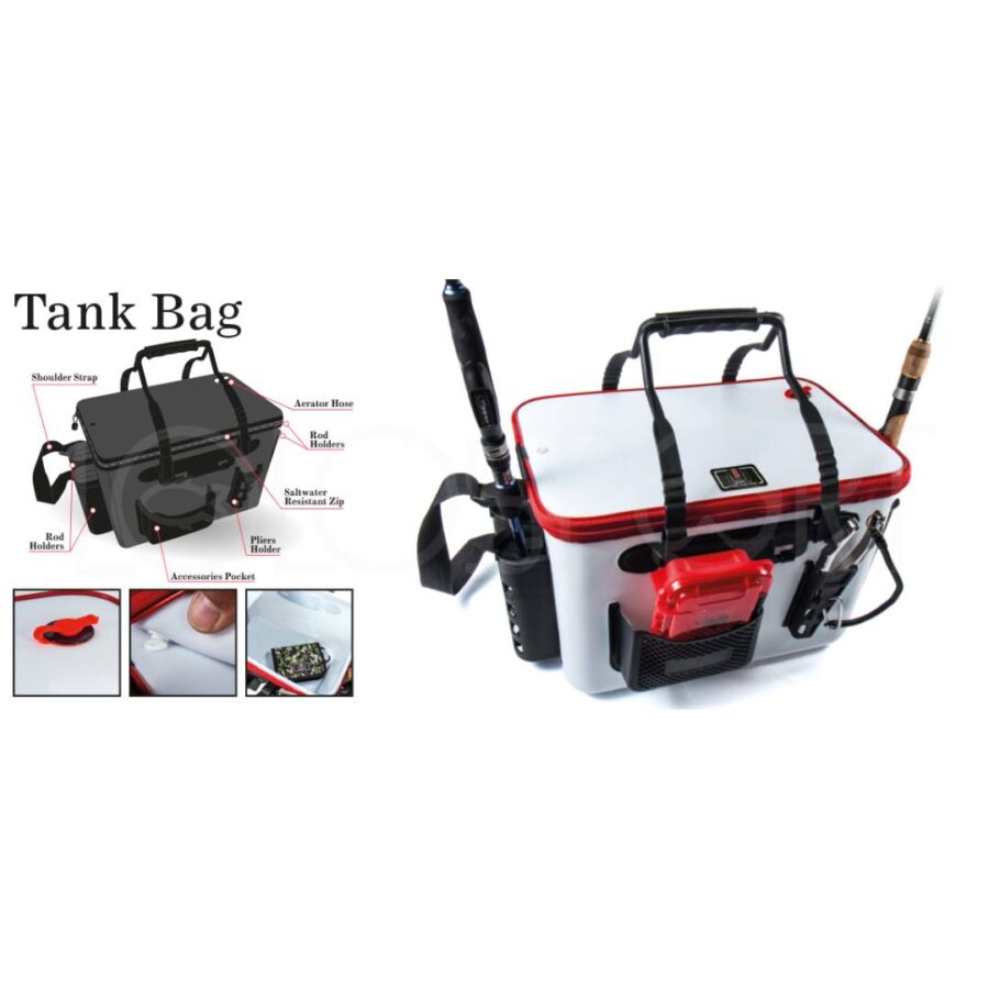 Molix tank Bag 40cm White