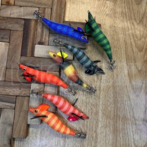 Kit 7 Egi Rubber Jatsui 3.0