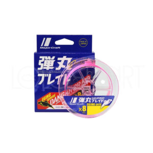 TRECCIA MAJOR CRAFT DANGAN BRAID (EGING SPECIAL) 150 MT 8X PINK