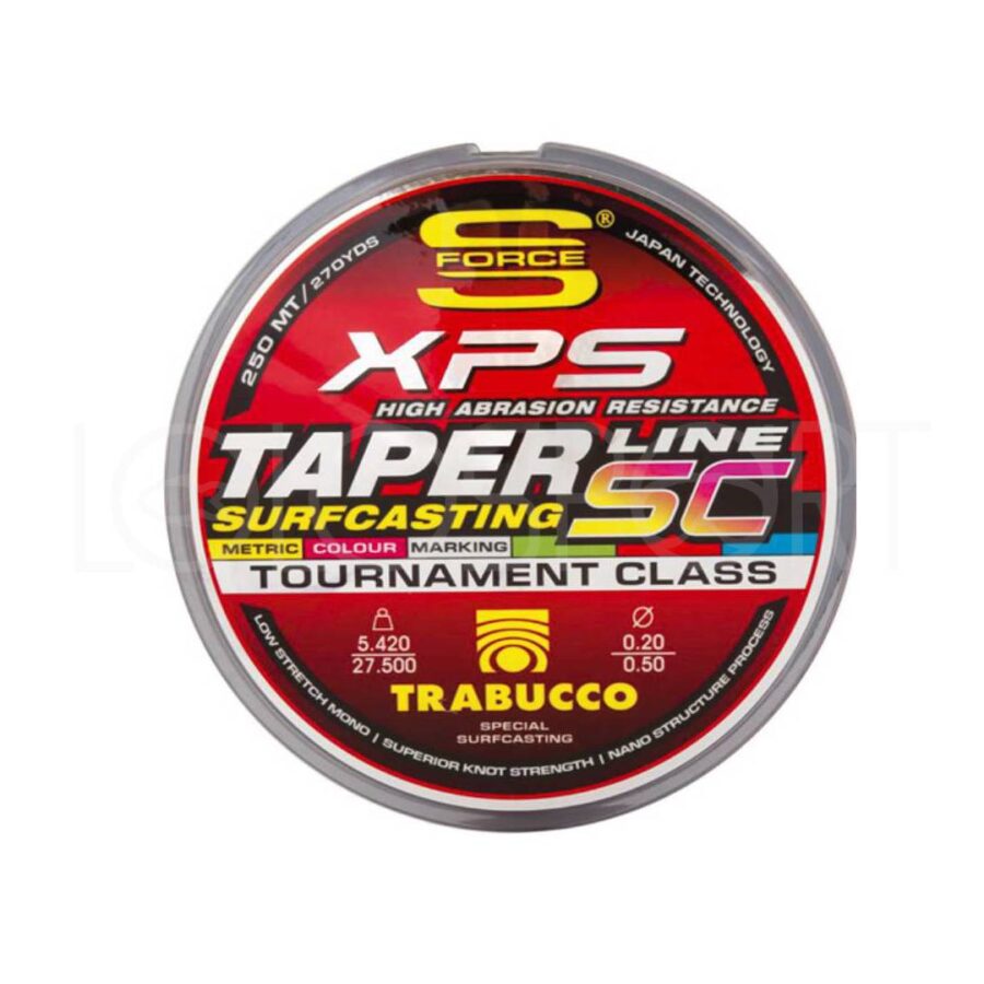 Filo Surfcasting Trabucco 250 Metri XPS Tapered Line SC
