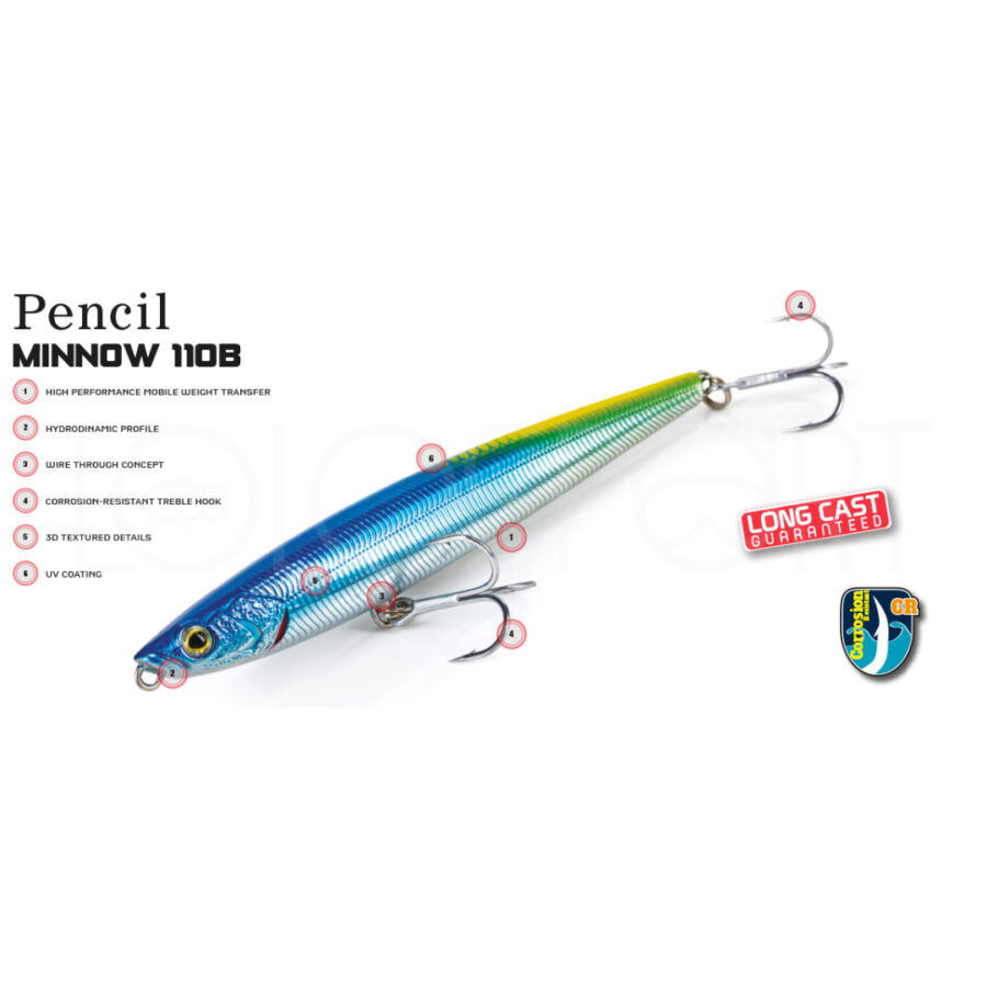 Molix Pencil Minnow 110B