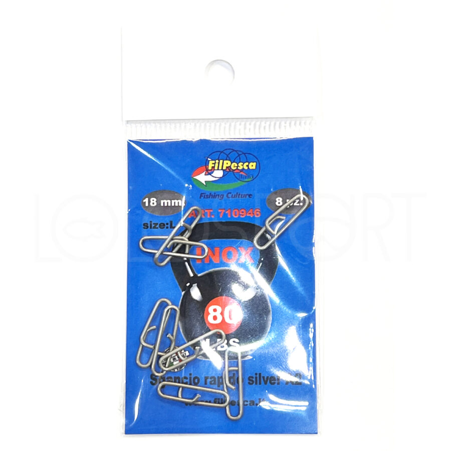 Sgancio Rapido A2 Pz 8 per la pesca