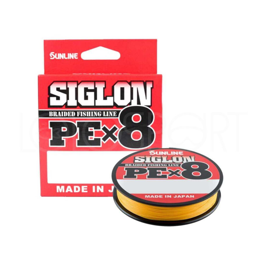 Trecciato SUNLINE SIGLON PE X8 ORANGE 150M