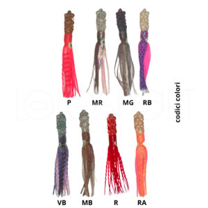 ARTIFICIALE TRAINA OCTOPUS MORA 8.5CM