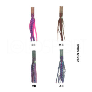 ARTIFICIALE TRAINA OCTOPUS TRONCHETTO 8.5CM