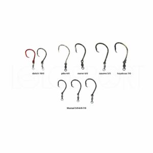 Amo con Girella per Drifting al Tonno SASAME JATSUI HAYABUSA DECOY MUSTAD OWNER