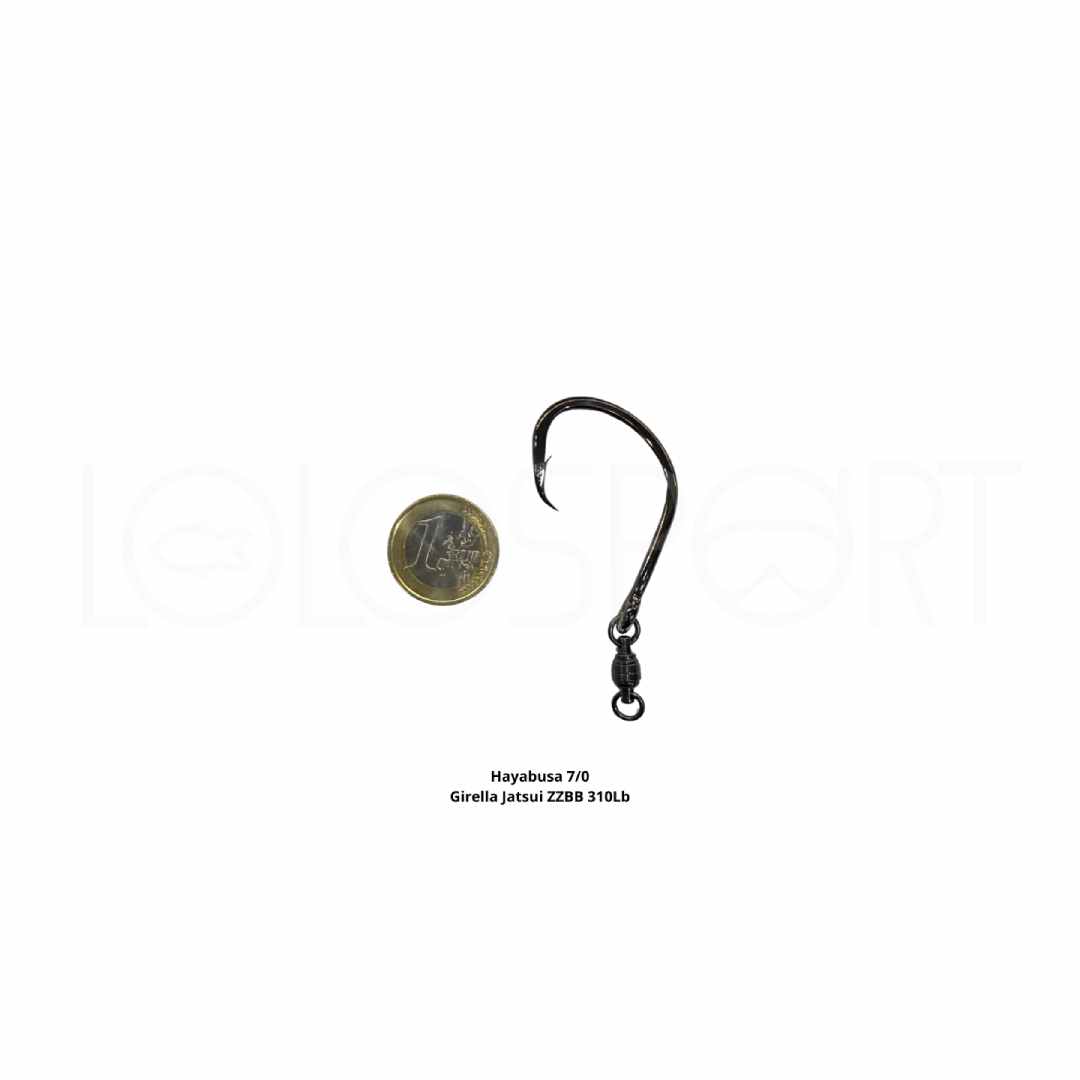 Amo con Girella per Drifting al Tonno SASAME JATSUI HAYABUSA DECOY MUSTAD OWNER - immagine 5