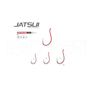 AMO PESCA TRAINA COL VIVO JATSUI CUT SSW RED PUNTA AFFILATA ANELLO SALDATO NEW