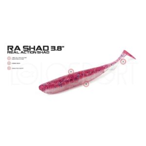 ARTIFICIALE MOLIX RA SHAD 3,8"