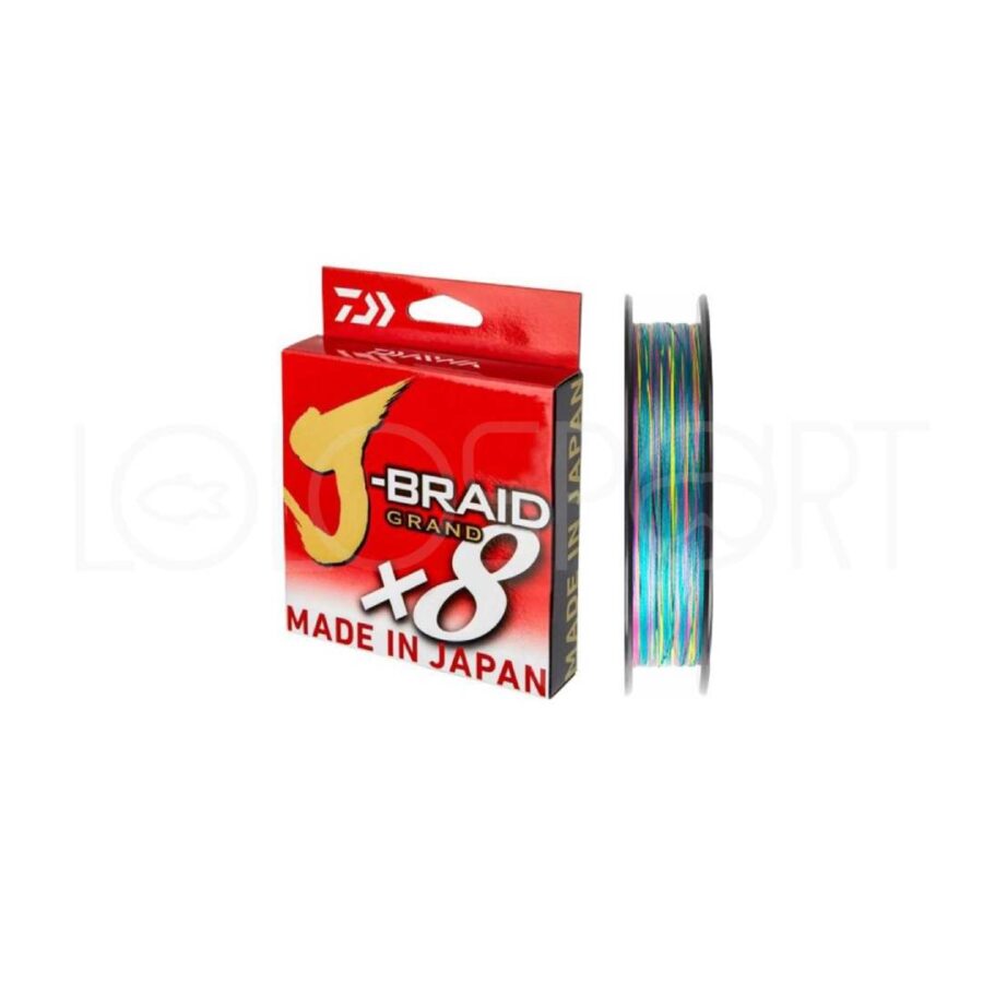 DAIWA J-BRAID X8 GRAND 300 Metri - Multicolor
