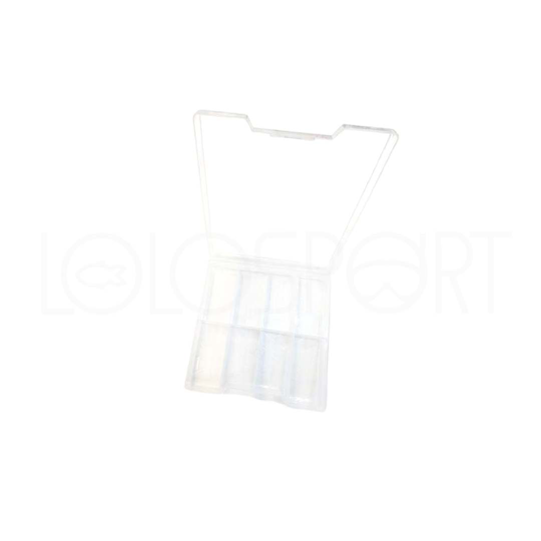 BOX 8 SCOMPARTI trasparente Scatola