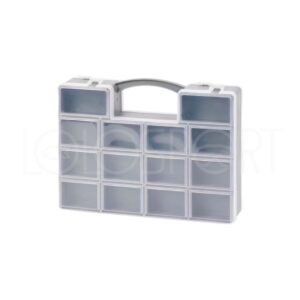 BOX DOUBLE FACE CON MANIGLIA TRASPARENTE