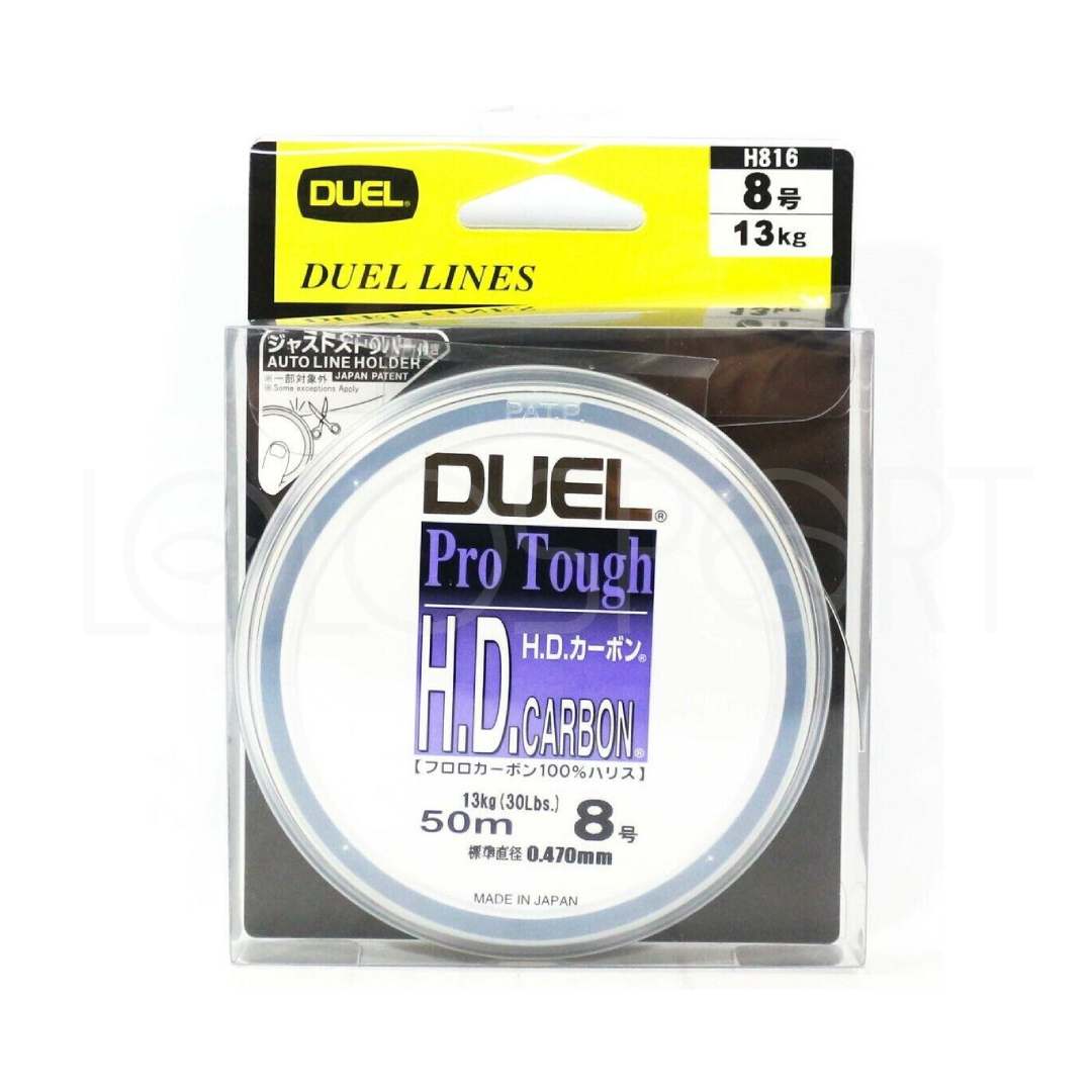 Duel H.D. Carbon MAX 100% Fluorocarbon 50m | Size | Test
