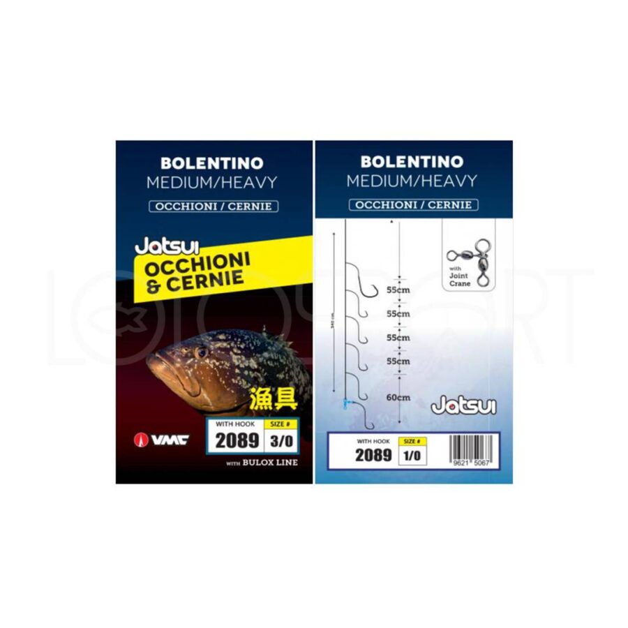 MONTATURA BOLENTINO MEDIUM/HEAVY SPEC. CERNIE JATSUI 6 Ami 3/0