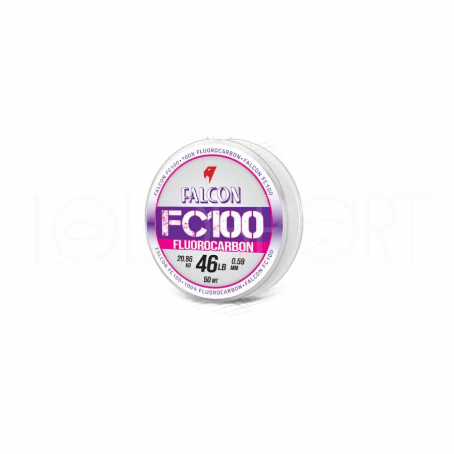 FALCON FC 100 FLUOROCARBON EXTRA MORBIDO 50M