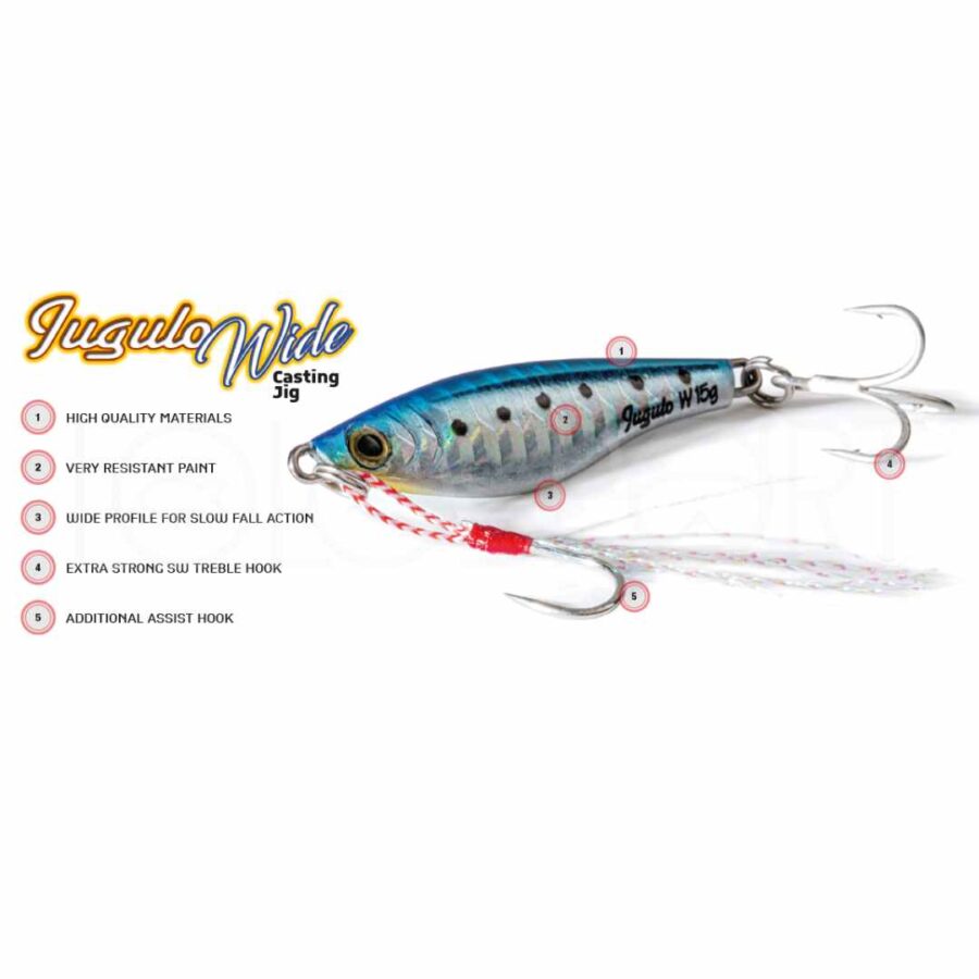 Molix Jugulo Wide Metal Jig 40Gr