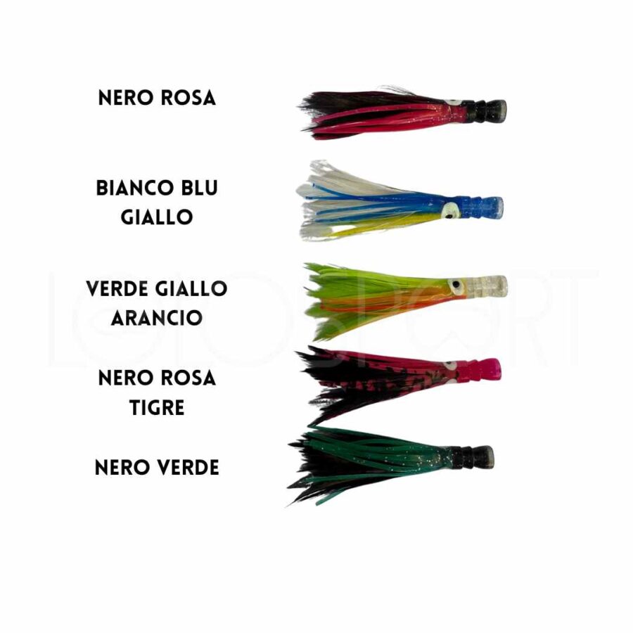 ESCA KALICE 7cm ARTIFICIALE PER LA TRAINA COSTIERA