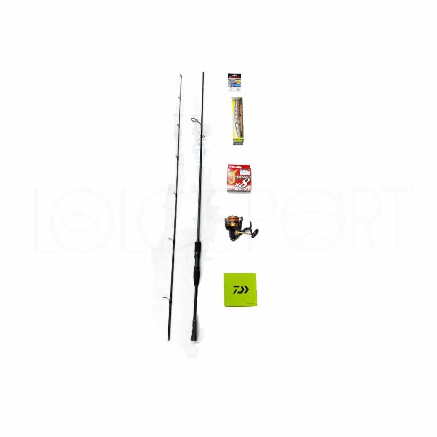 Kit Spinning ai predatori Special Pesce Serra Model 8