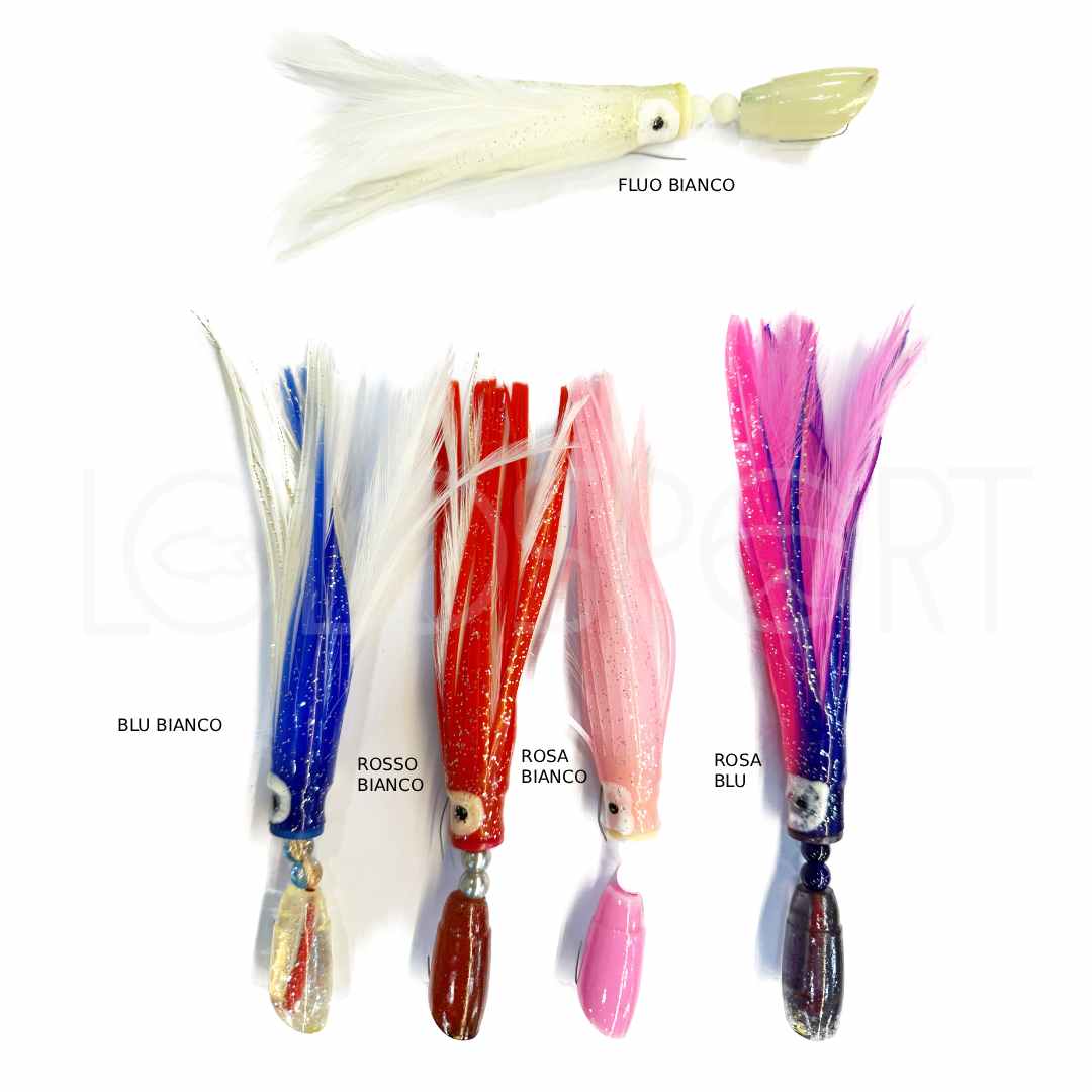 SALTAPICCHIO SNODATO 18cm ARTIFICIALE PER LA TRAINA - immagine 2