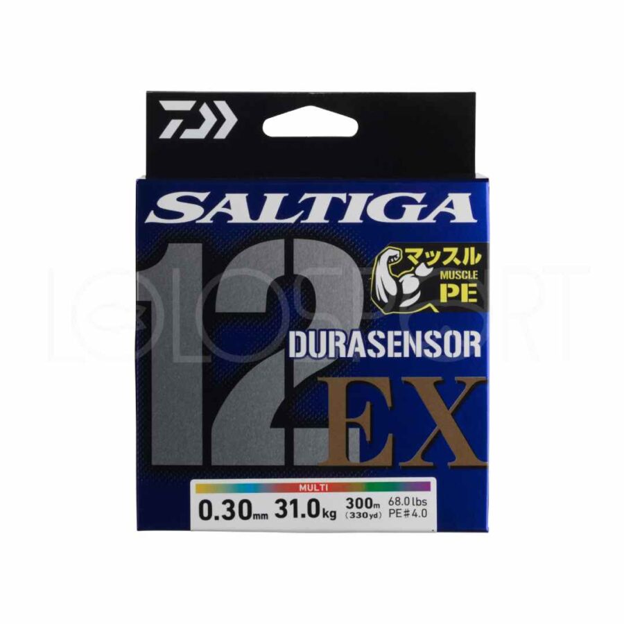 DAIWA UVF SALTIGA DURASENSOR x12EX+Si3 TRECCIATO