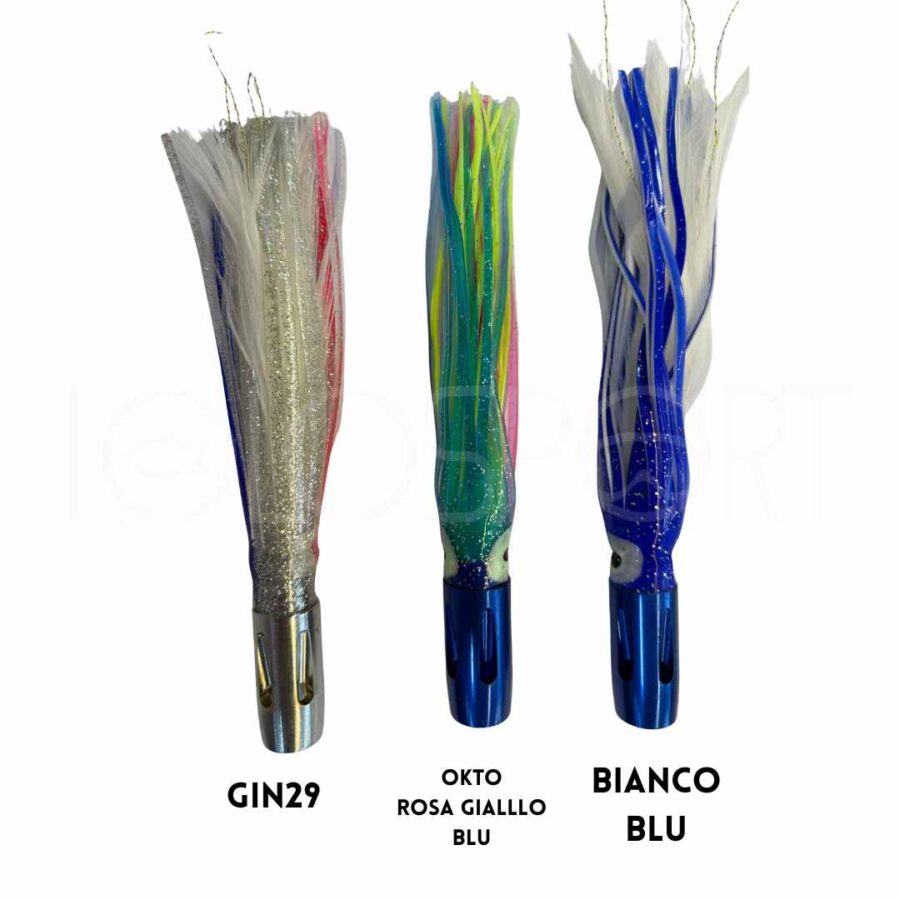 ESCA KONA MIG METALLO 18cm ARTIFICIALE PER LA TRAINA