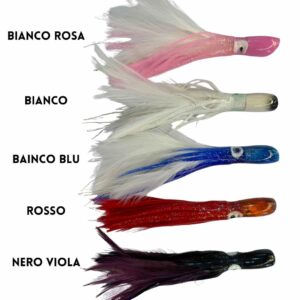 ESCA KONA PIUMA OBLIQUITY 15 cm ARTIFICIALE PER LA TRAINA