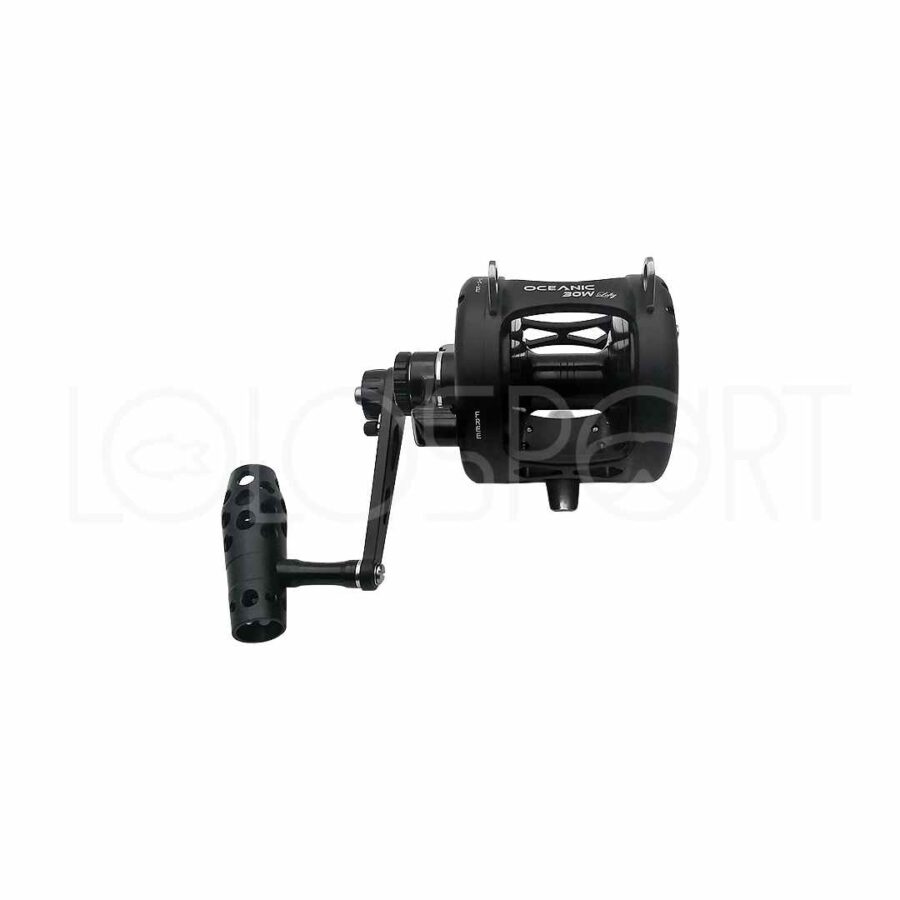 MAXEL OCEANIC SERIES - TWO SPEED TROLLING REELS MULINELLO 30 LEFT ( MANOVELLA SINISTRA )