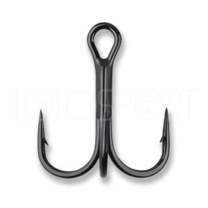 MUSTAD ANCORETTE Black Nickel KVD Elite Round Bend Treble Hook - 1X Strong TR78NP