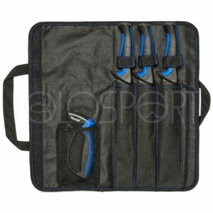 Mustad MT096 Set 3 Coltelli con Affilatore