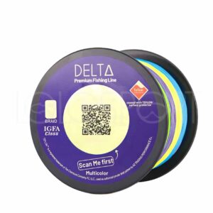 Treccia DELTA Teflon X8 multicolore 2000mt 0.399MM 73.2LB