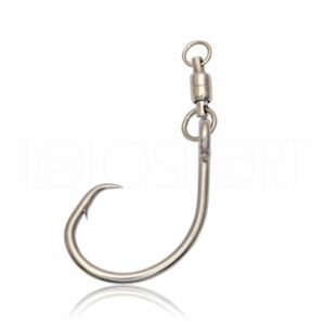 Alternative view of MUSTAD AMO GIRELLA 6/0 Swivel Demon® Offset Circle Hook - 4X Strong SE39943NP