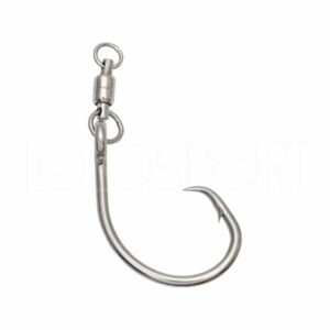 MUSTAD AMO GIRELLA 6/0 Swivel Demon® Offset Circle Hook - 4X Strong SE39943NP