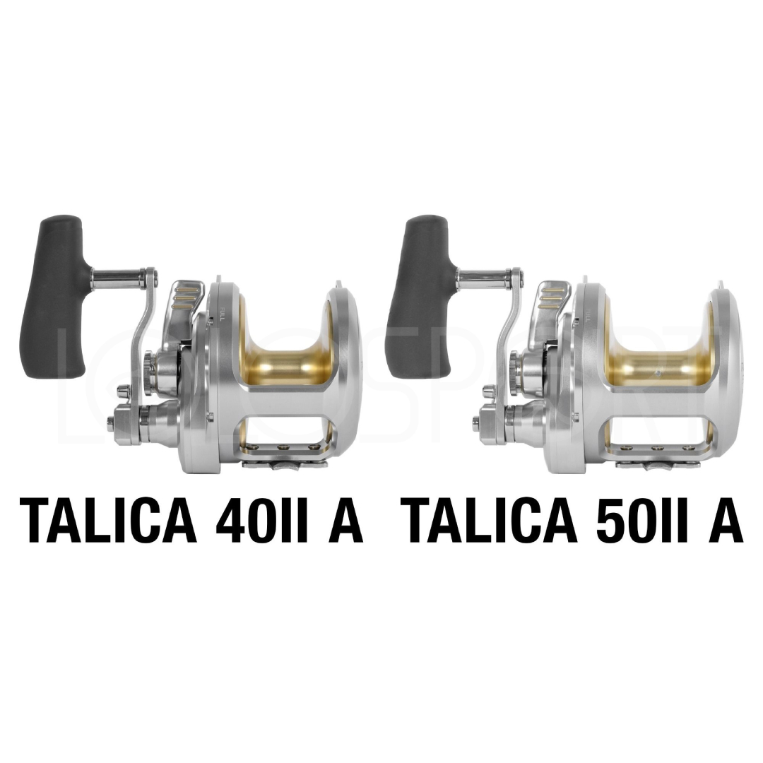 Shimano Mulinello Talica II A 40lb 2-Speed Mano Destra - immagine 6