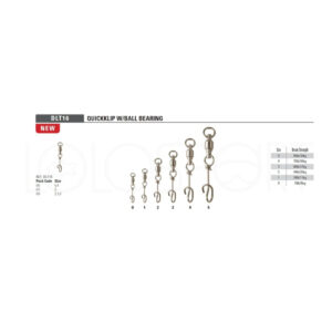 Alternative view of MUSTAD QUICKKLIP con cuscinetto a sfere DLT-16