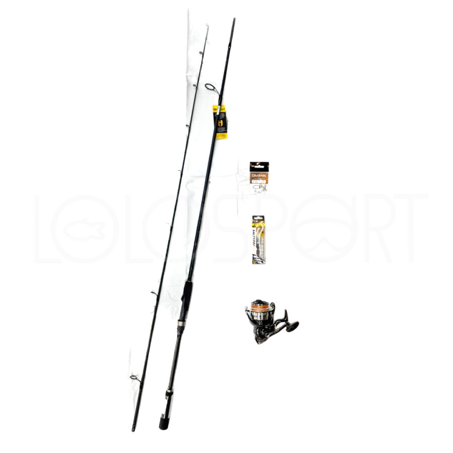 Kit Spinning ai predatori Special Pesce Serra Model 10