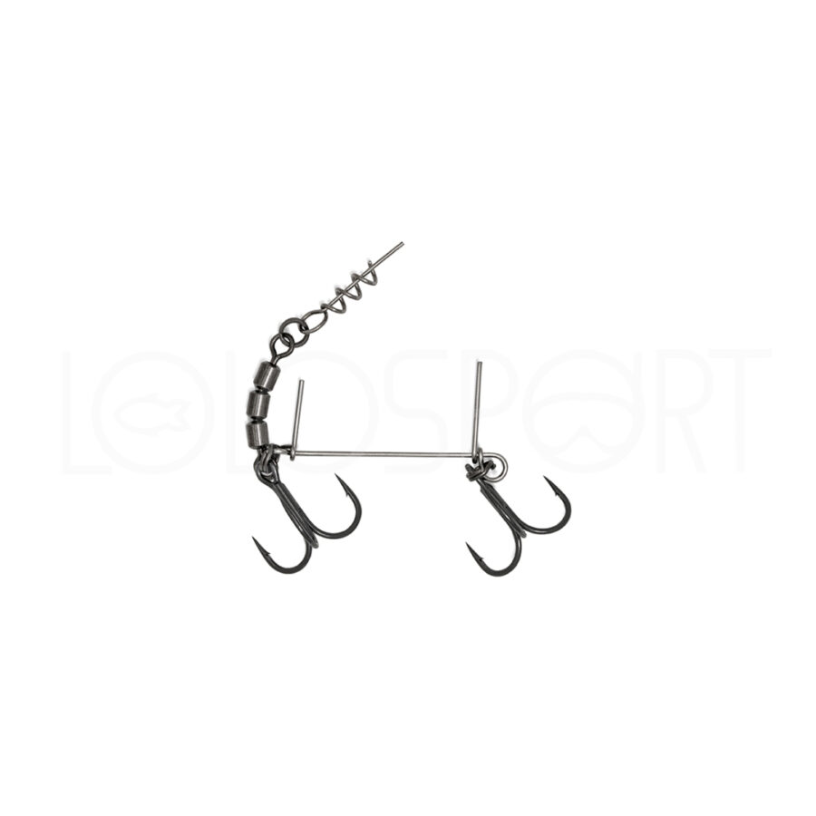 Molix Soft Bait Stinger Tandem Treble Hook size #3
