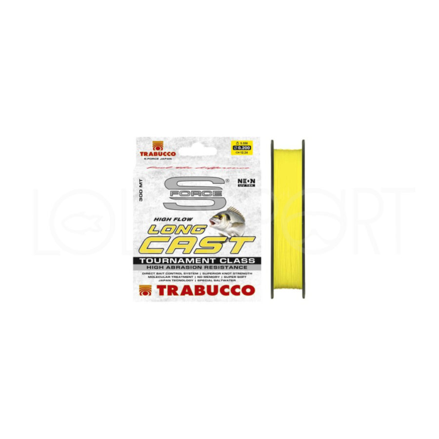 FILO TRABUCCO S-FORCE LONG CAST UV 300 METRI