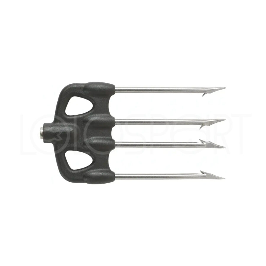 SALVIMAR Fiocina INOX 4 PUNTE PESANTI NYLON