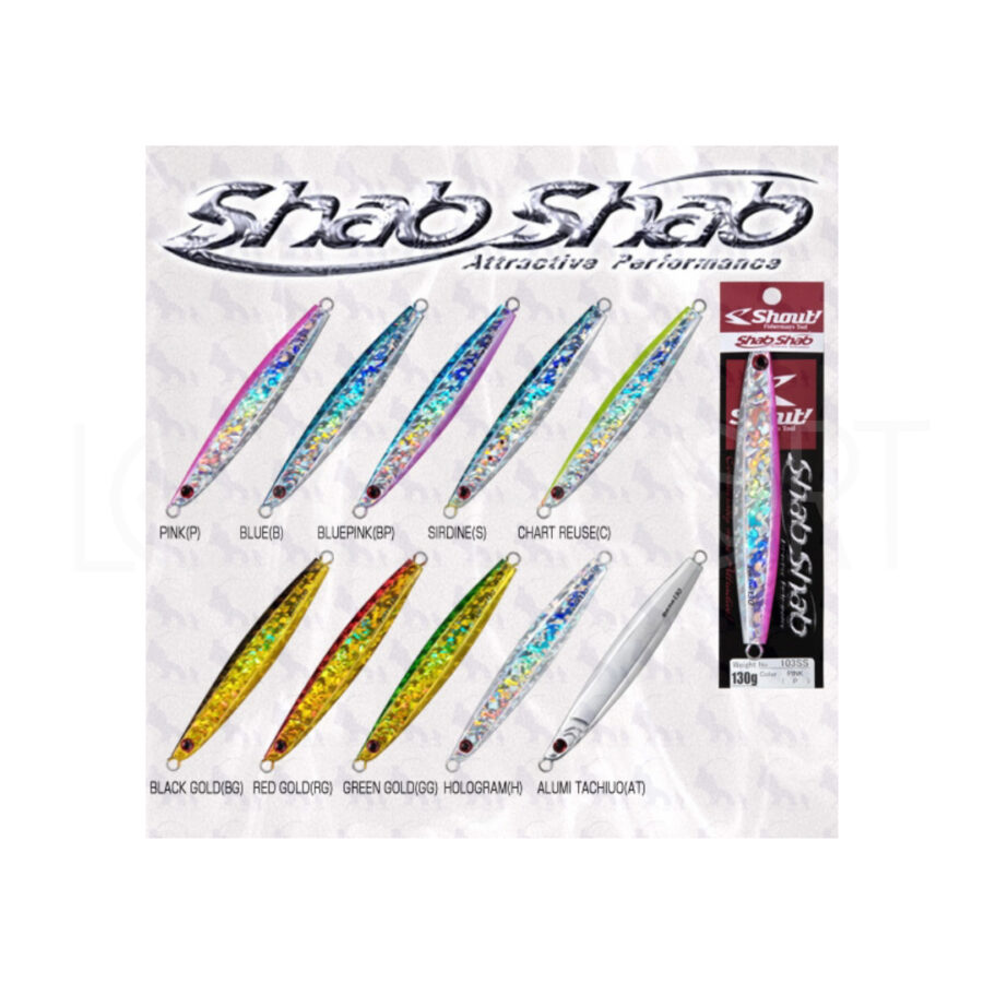 Jig Shout SHAB SHAB 70 - 100GR - 130GR - 160GR - 200GR